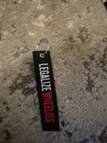 Legalize wheelie keychain